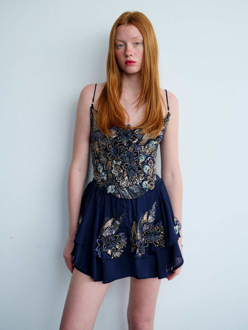 Athena Navy Skirt