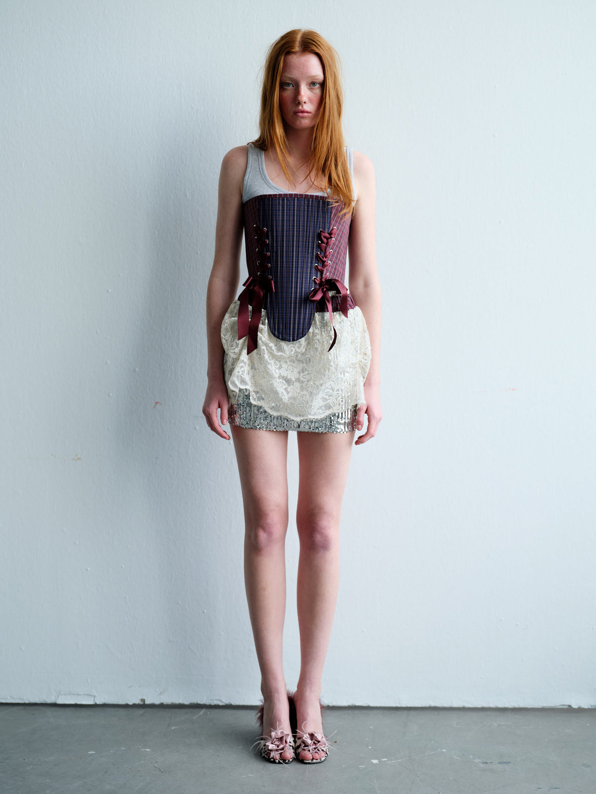 Marie Violet Corset Set 2