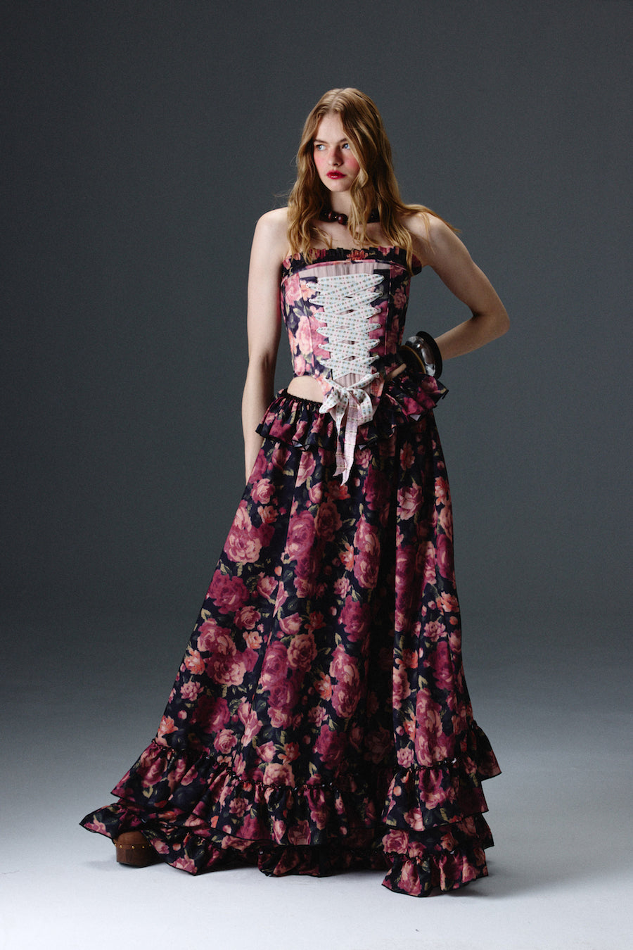 Luna Floral Corset