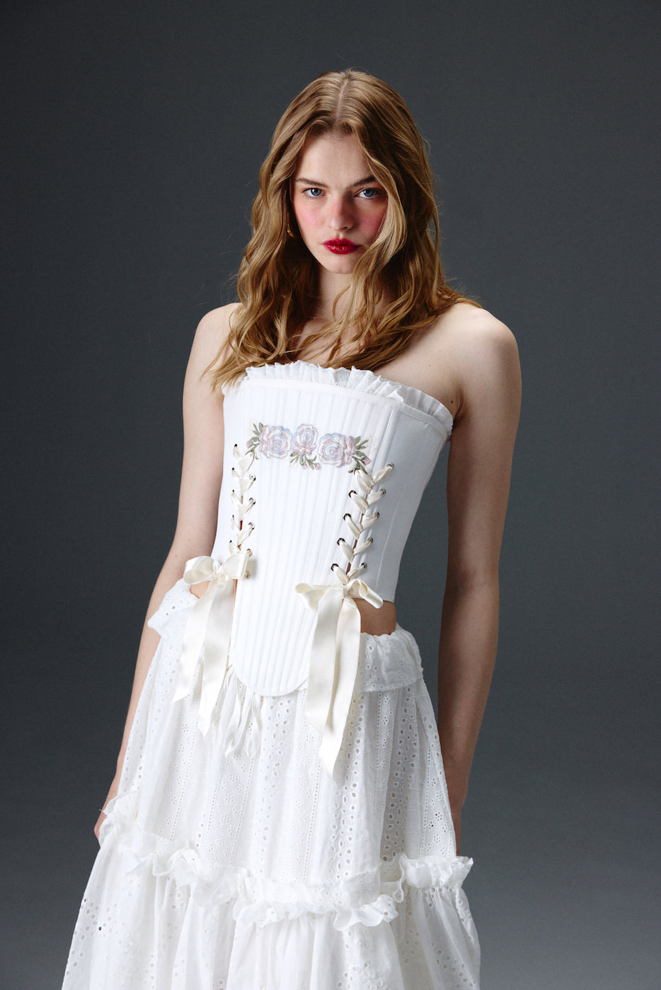 Marie Bloom Corset Set