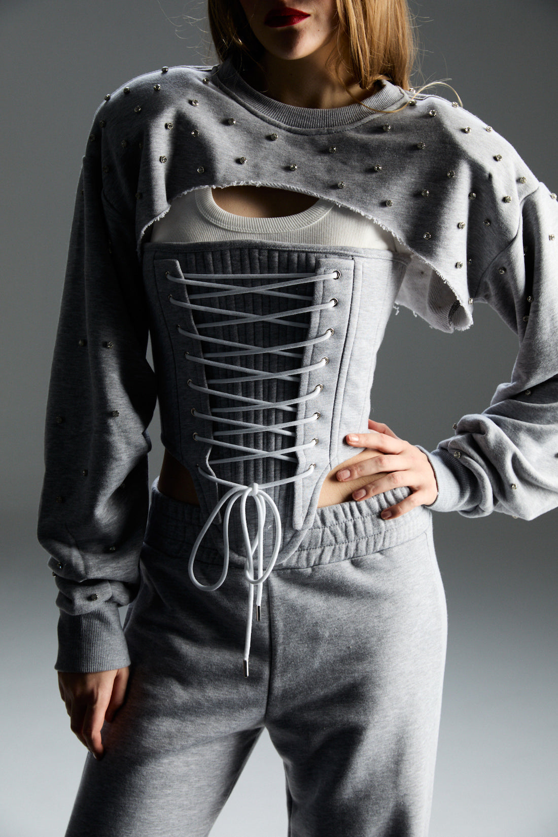 Luna Crop Sweatshirt