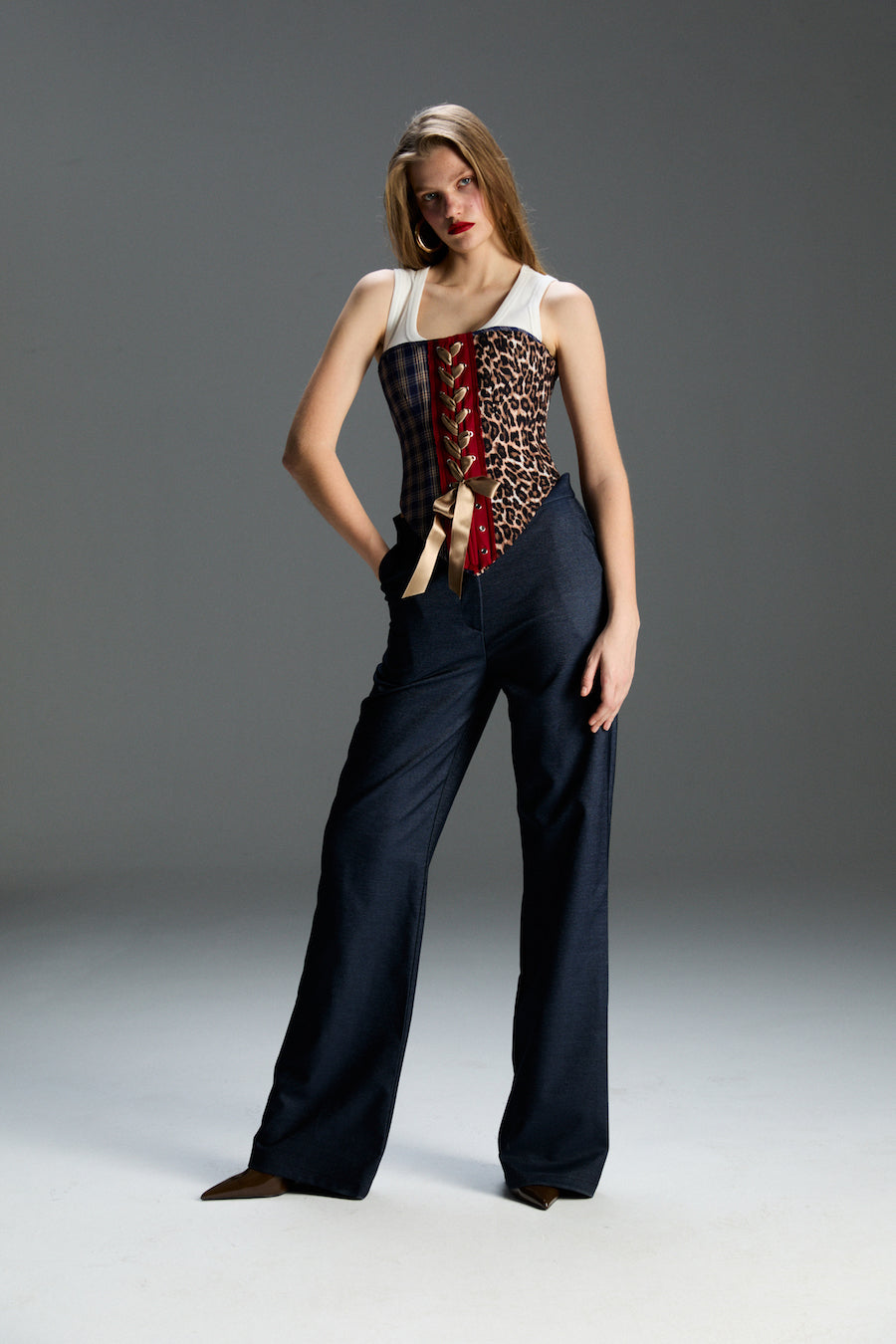 Robin Corset Strappy Set