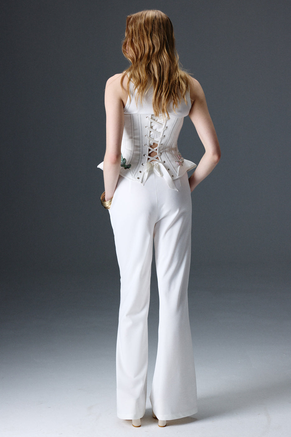 Grace Ecru Corset Set