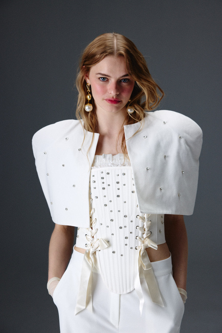 Sienna Embellished Cape