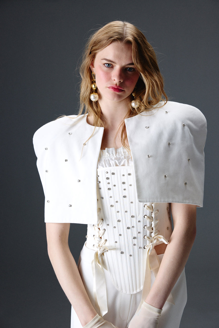 Sienna Embellished Cape
