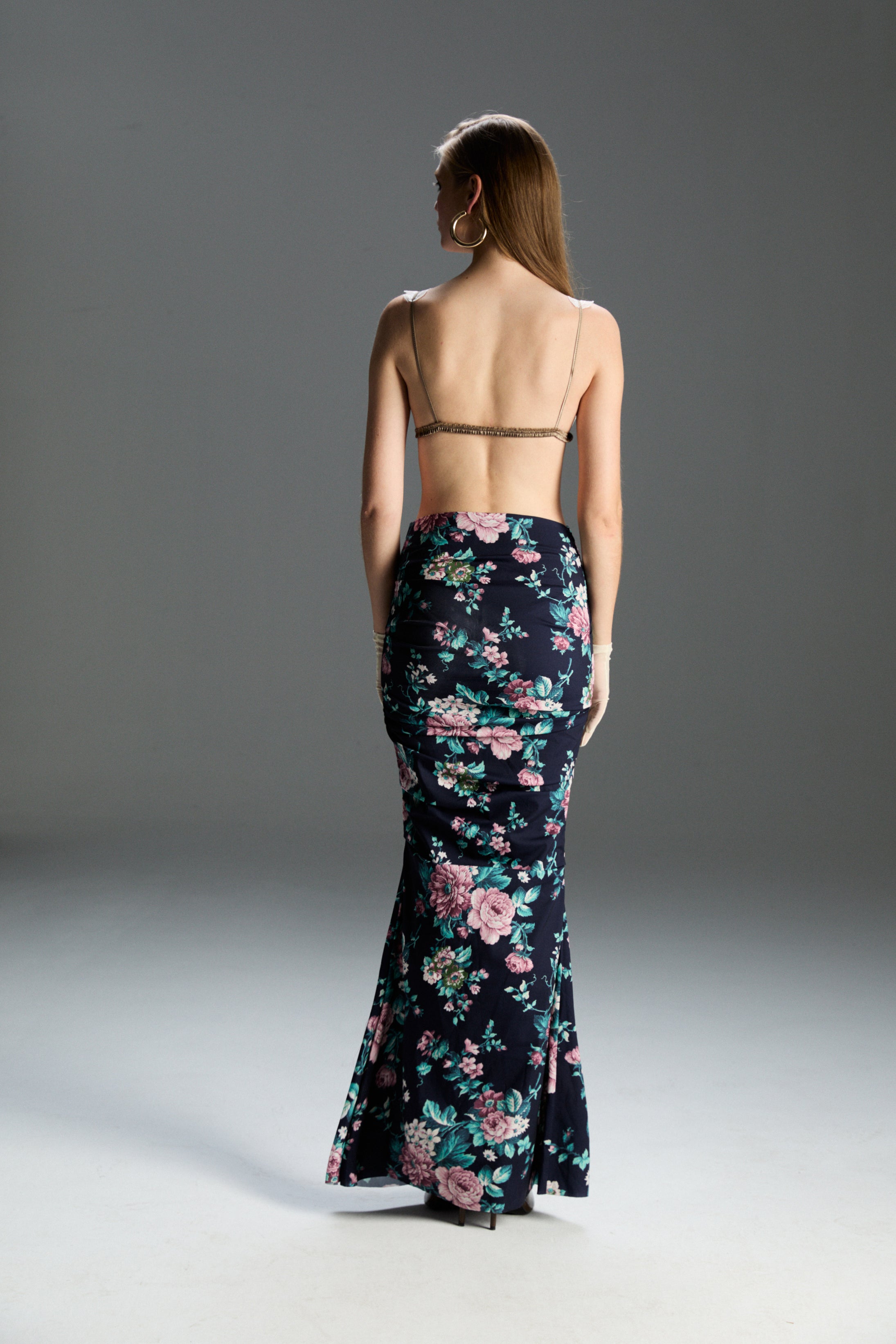 Shell Floral Skirt