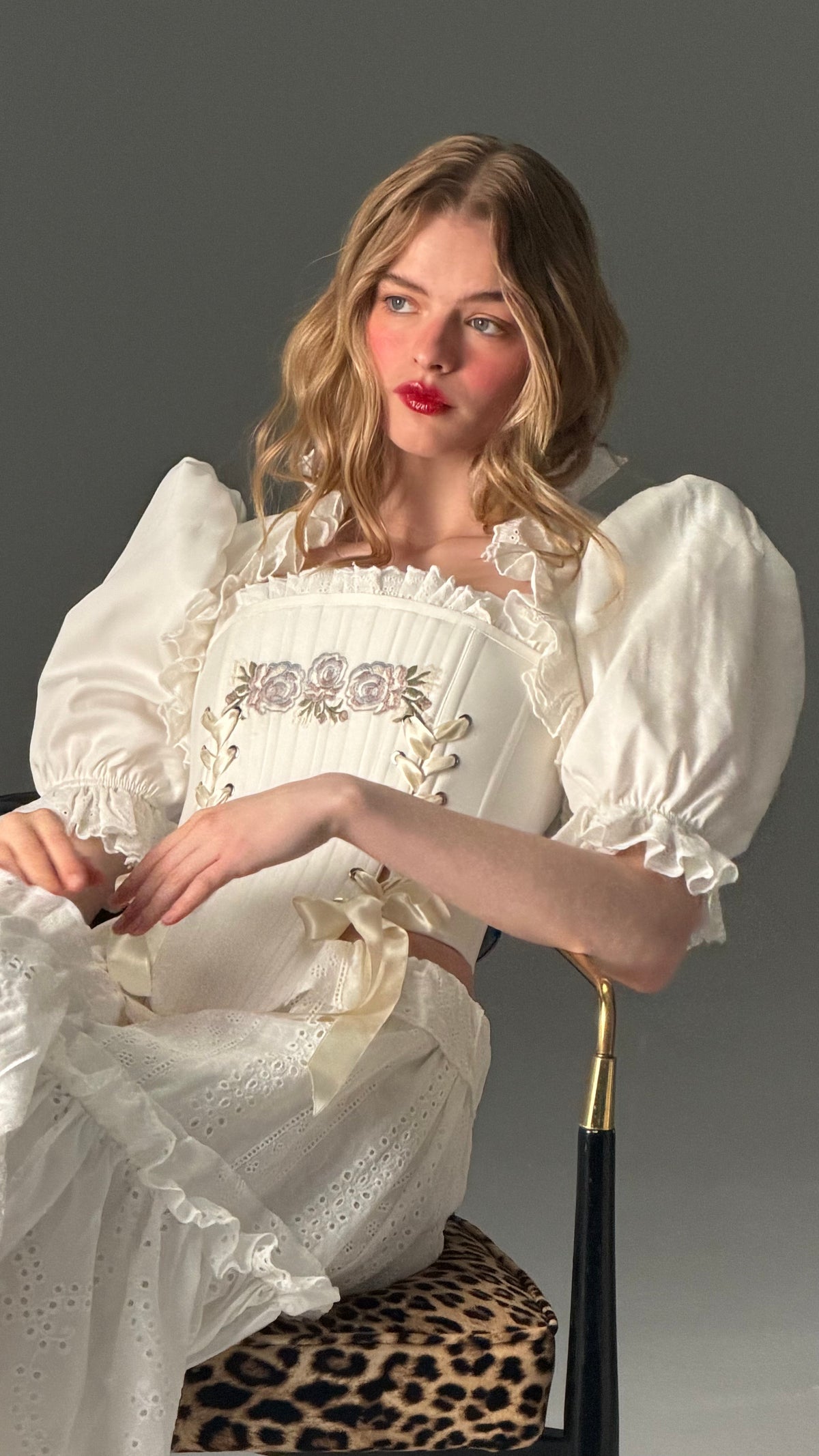 Marie Bloom Corset Set