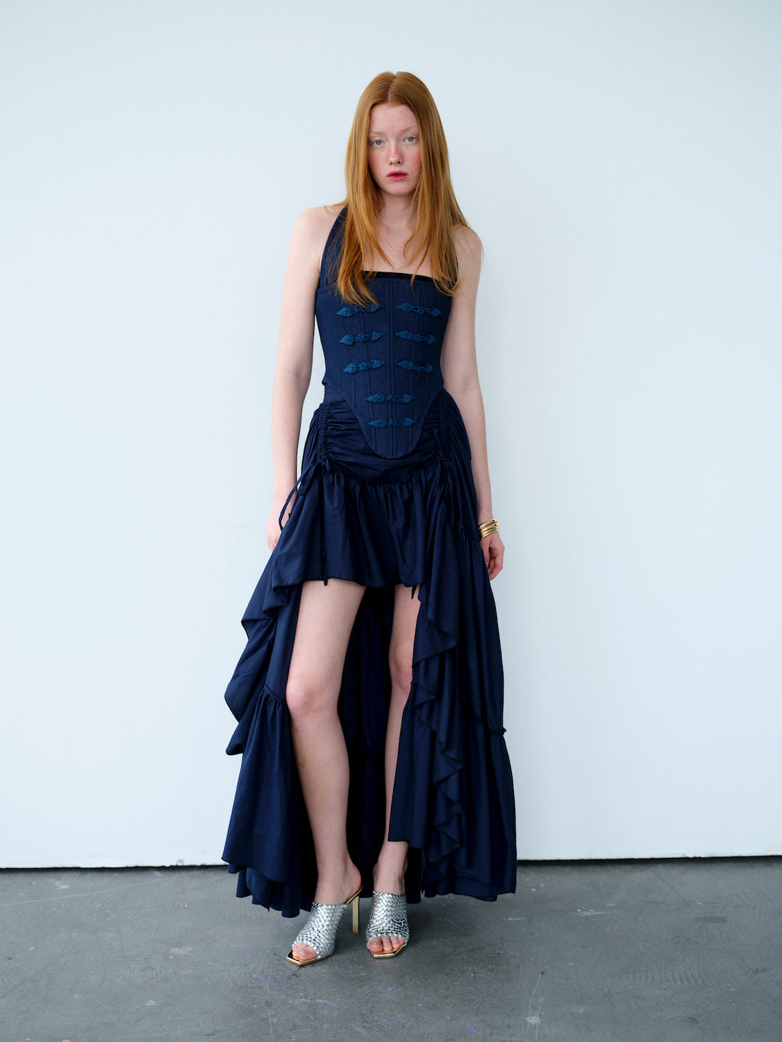 Diana Navy Skirt