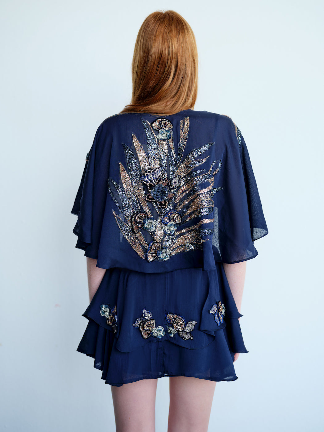 Athena Navy Skirt
