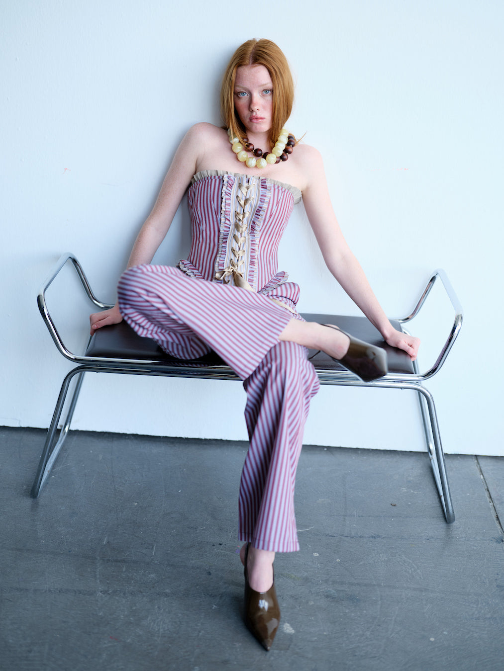Robin Striped Corset