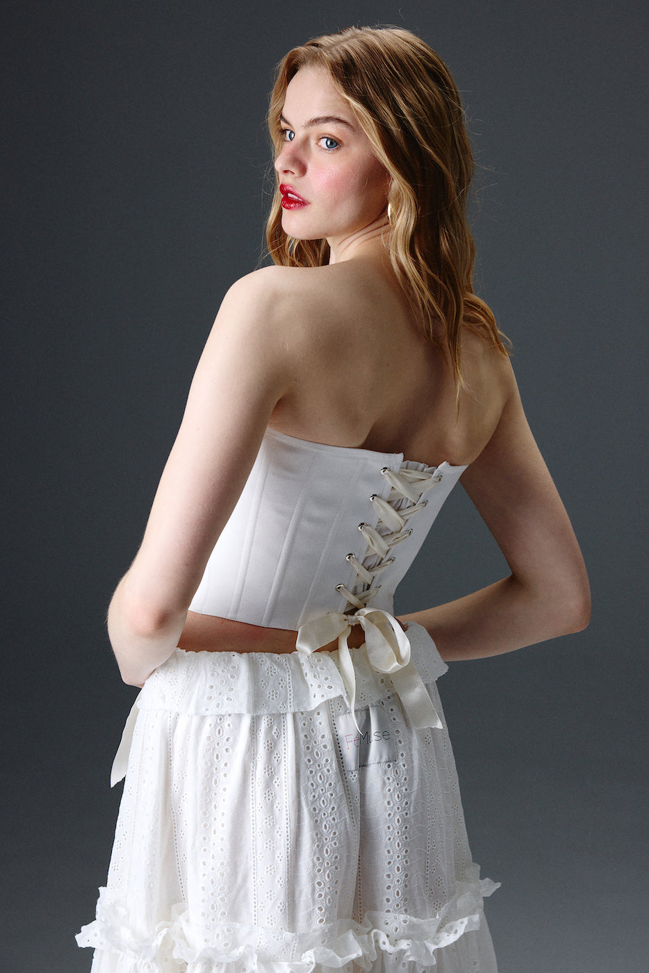 Marie Bloom Corset Set