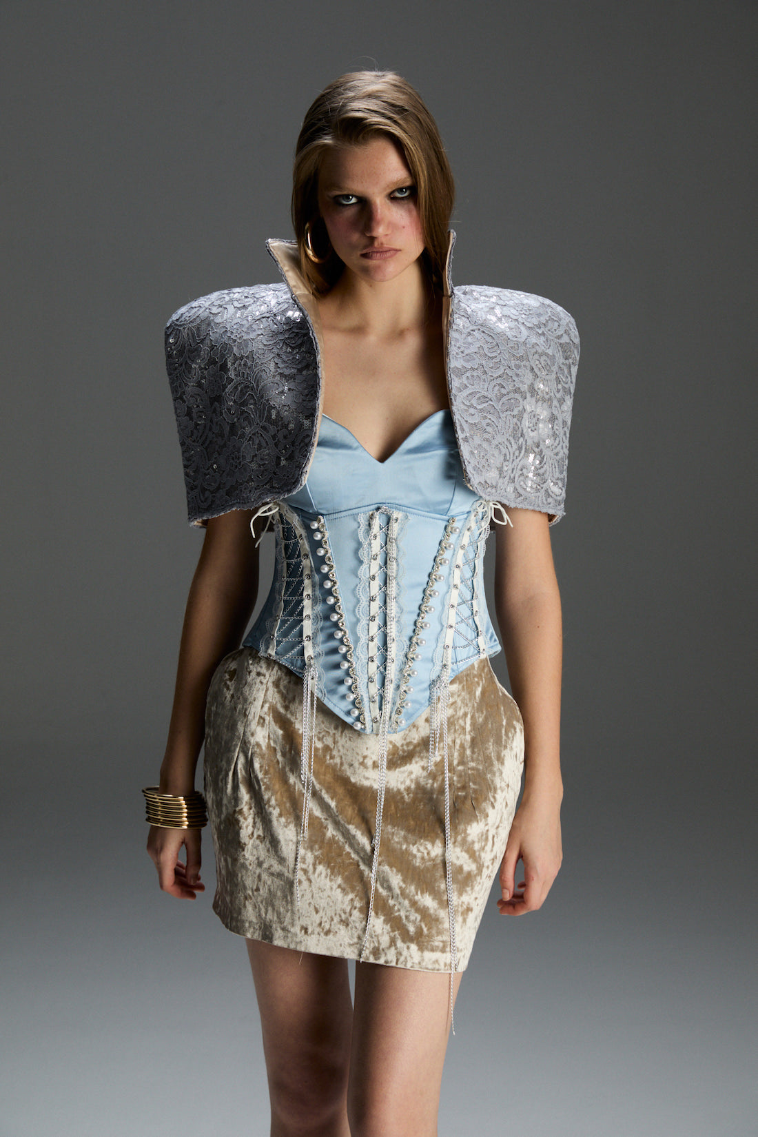 Sienna's Shimmering Cape