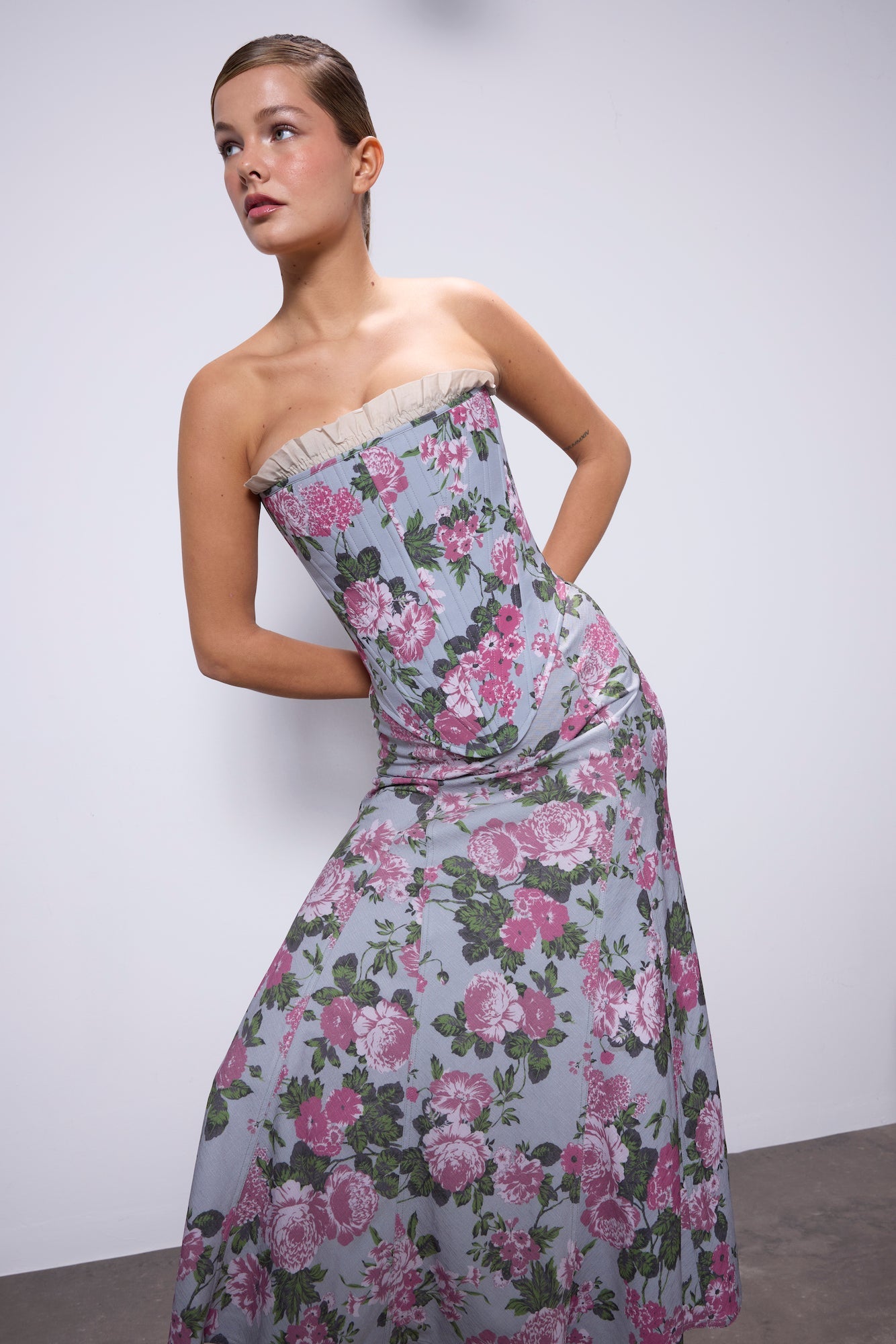 Ariel Floral Pattern Skirt