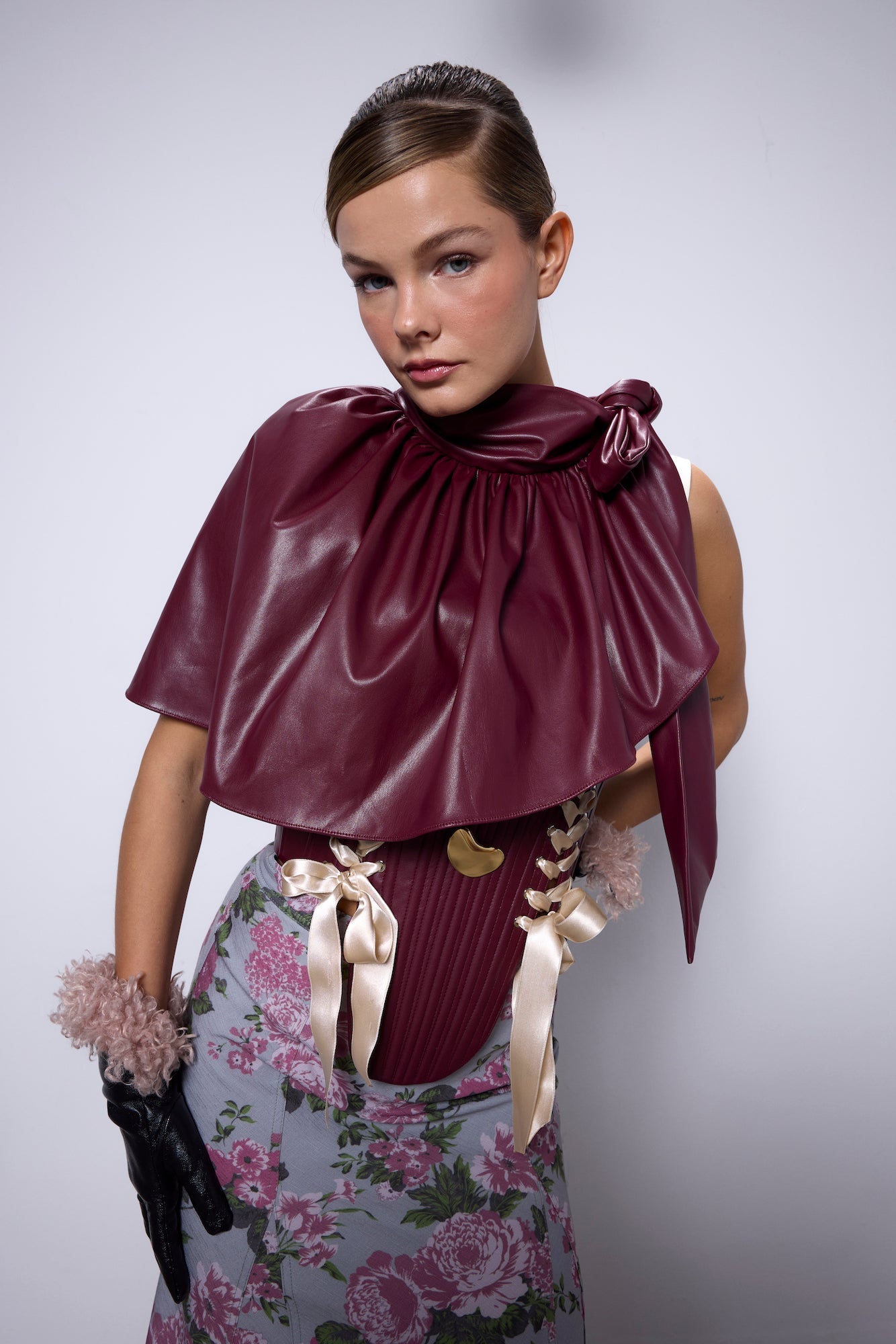 Martini Burgundy Cape