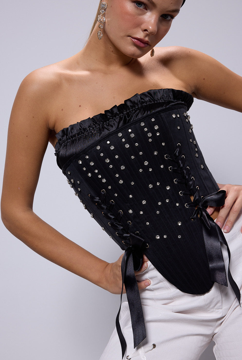 Gloria Ecru Corset Set