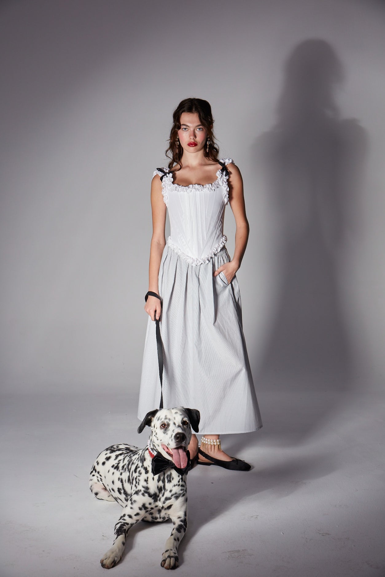 Amelia Striped Skirt