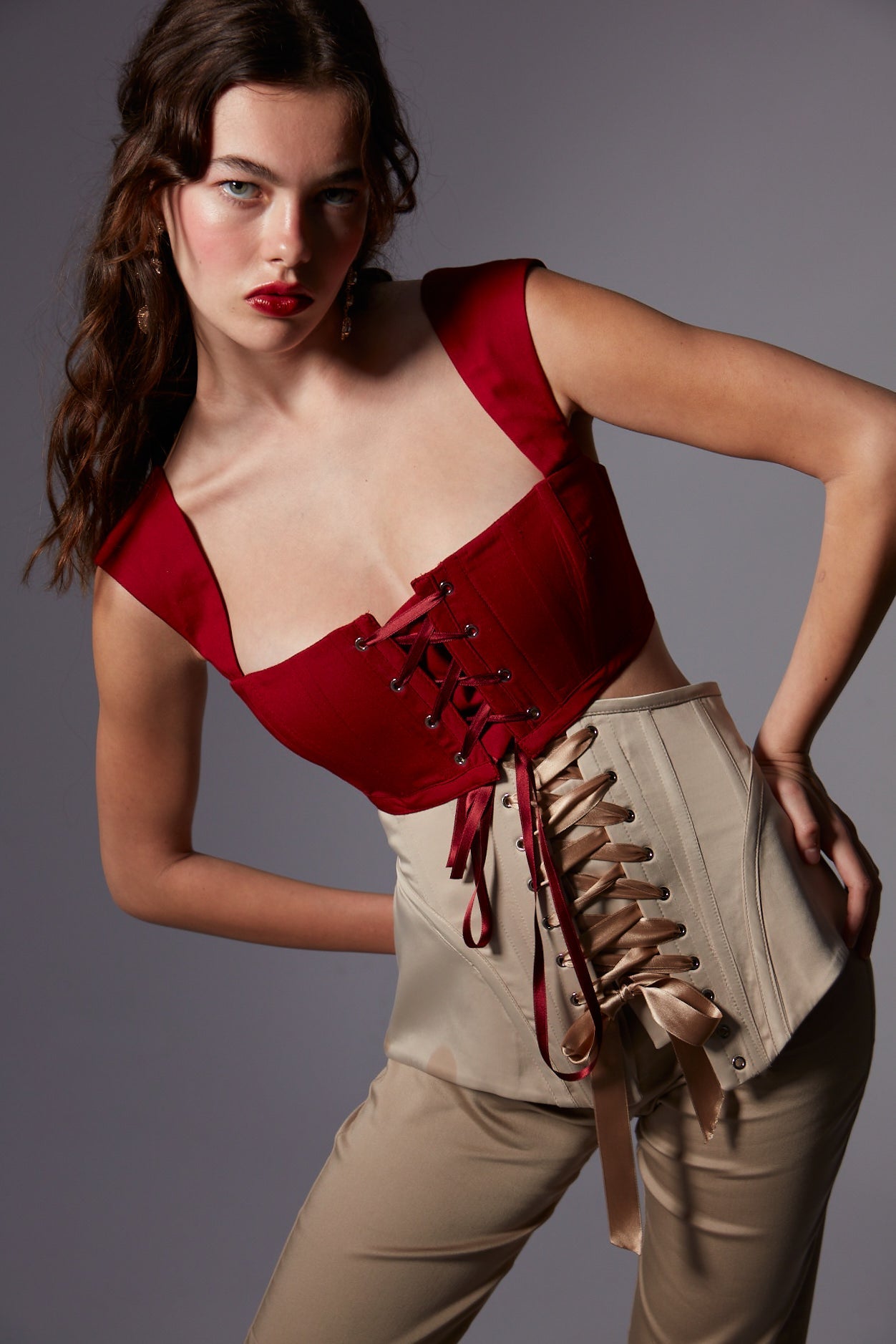 Camellia Beige Corset