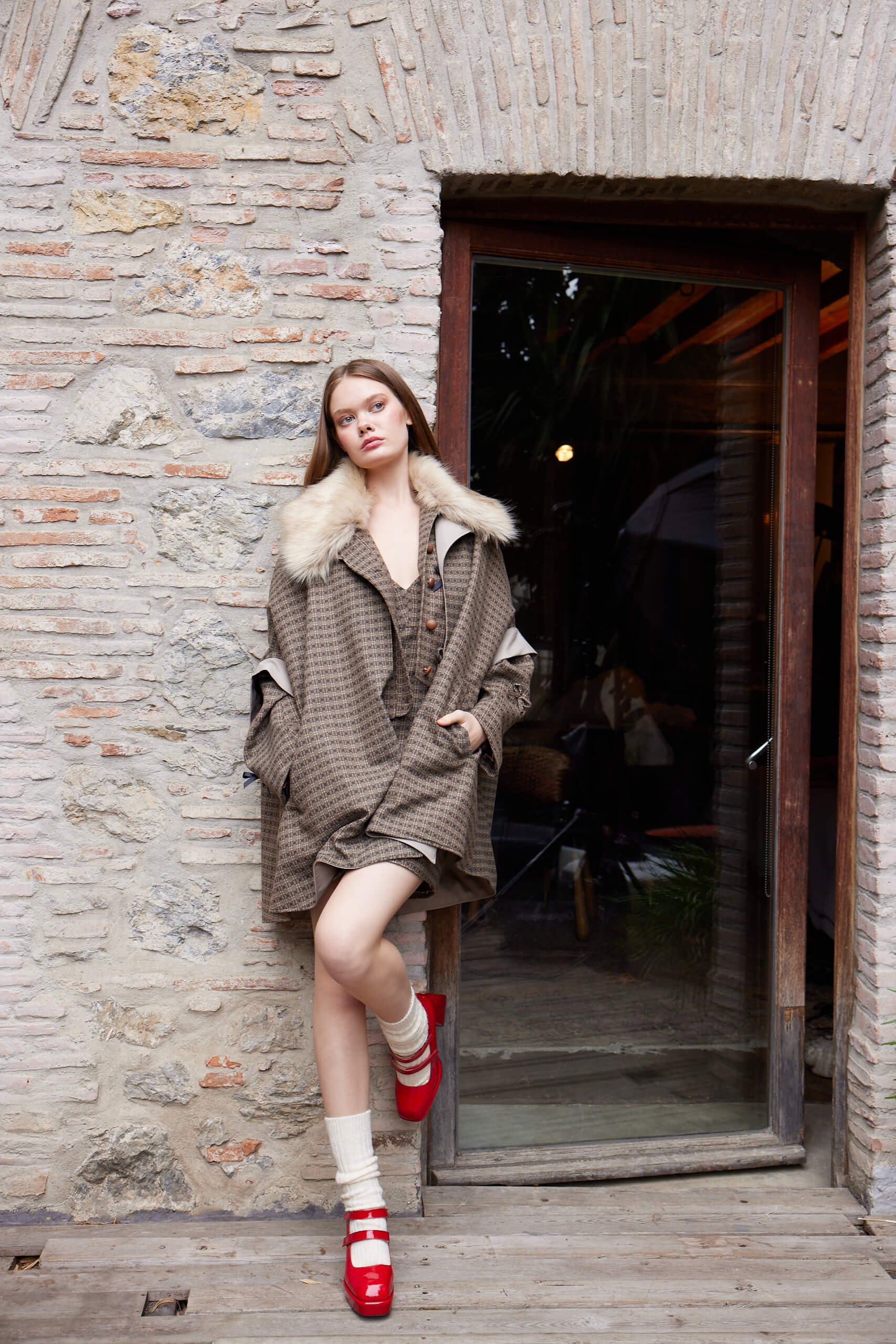 Blair Reversible Poncho