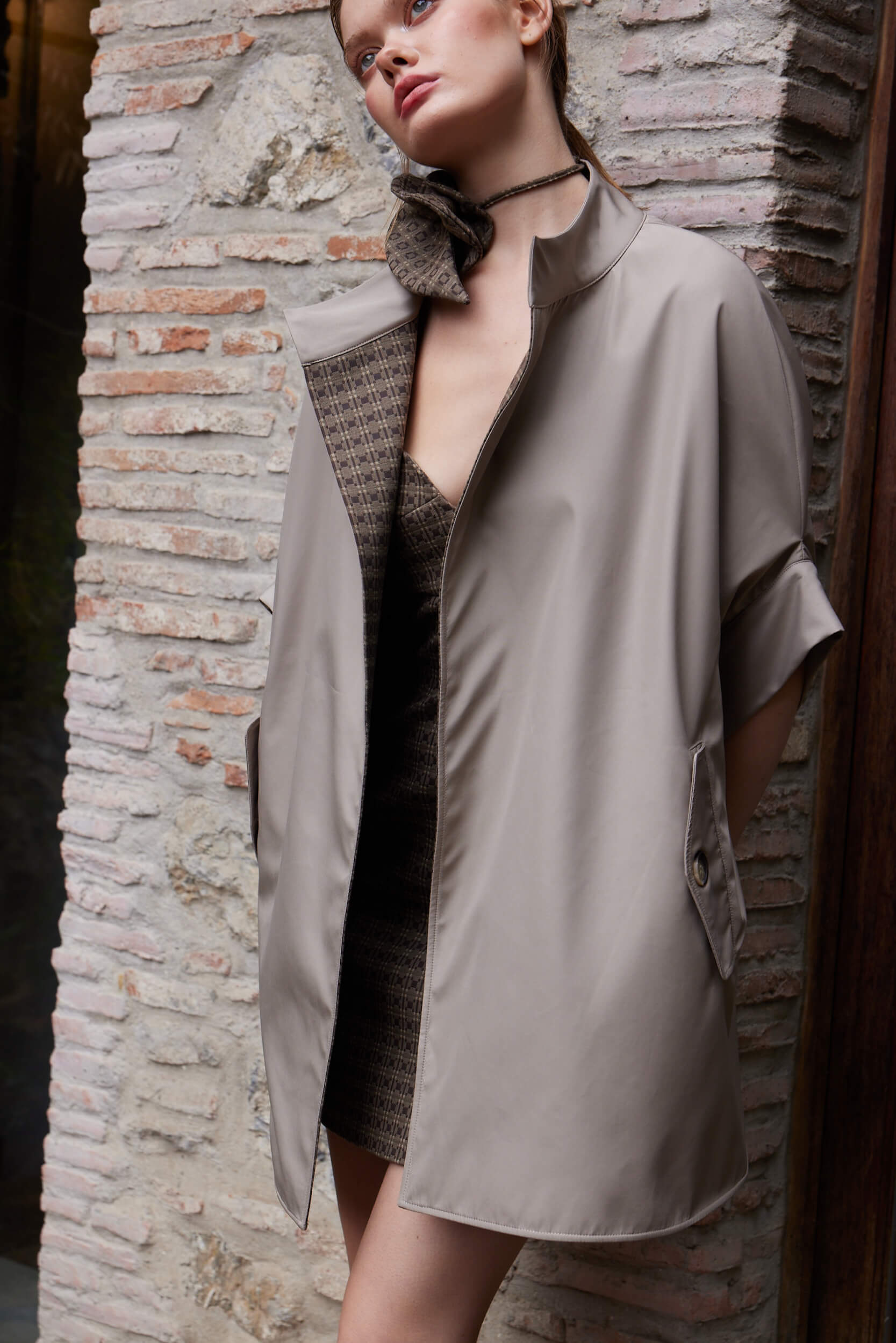 Blair Reversible Poncho